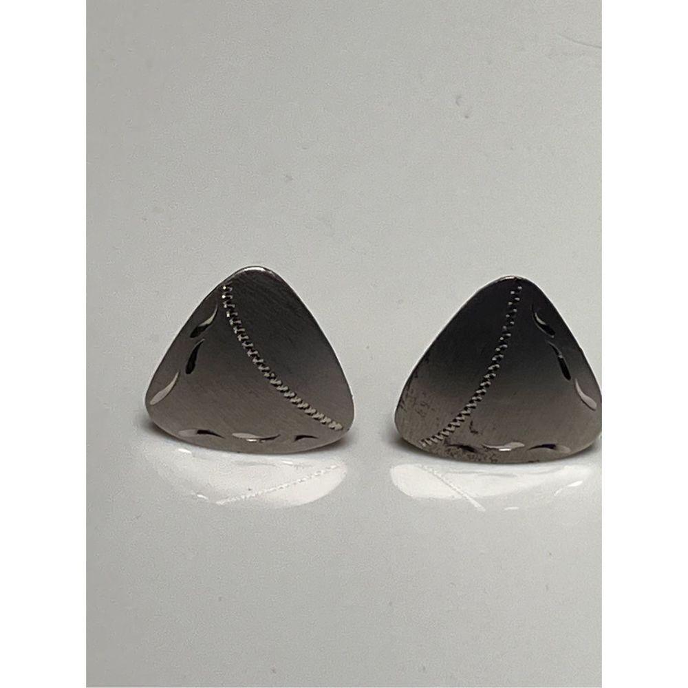 Vintage P.R.K. 925 Sterling Silver Vintage Engraved Cufflinks Men’s Jewelry